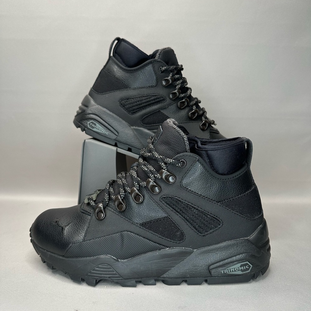 Puma Trinomic Blaze of Glory Sock Boot Men’s Size 7 Black Sneaker Shoes